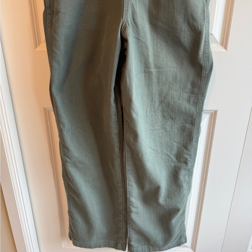 Aerie Y2K Baggy Overalls, Green Palm (NWT) - Picture 5 of 7